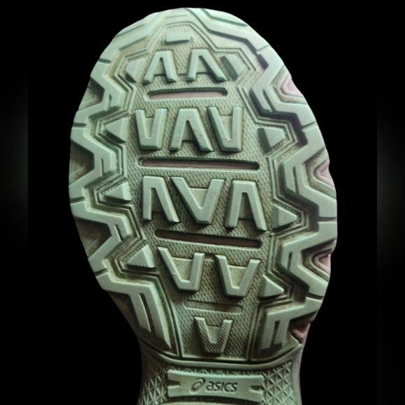 Asics Gel Venture 8 Blue, Mint, Pink Trail Running Shoe 8.5 *Wear - Picture 12 of 15